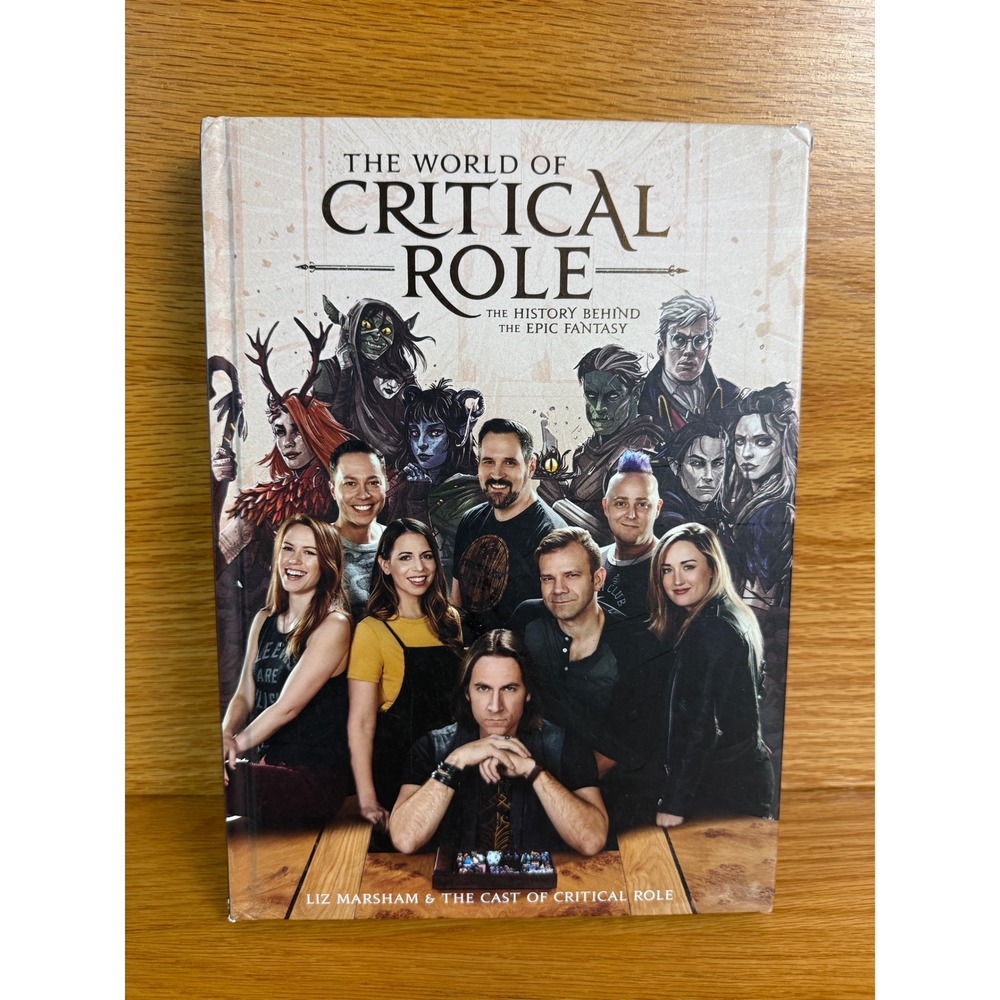 TEN SPEED PRESS The World of Critical Role Hardcover Book Multi History Fantasy